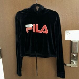 FILA cropped hoodie